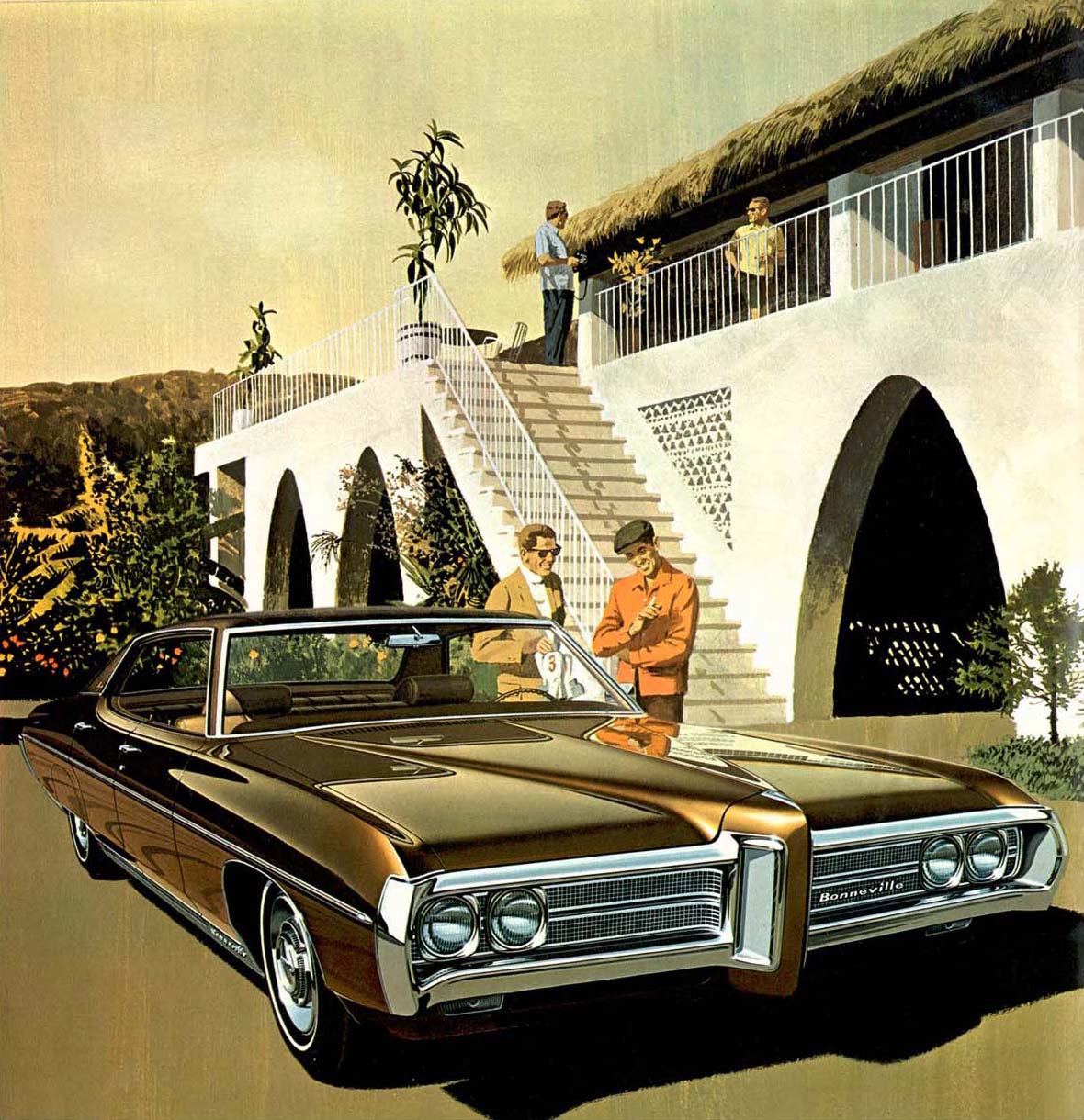 1969 Pontiac Bonneville 4-Door Hardtop - 'Mexico': Art Fitzpatrick and Van Kaufman