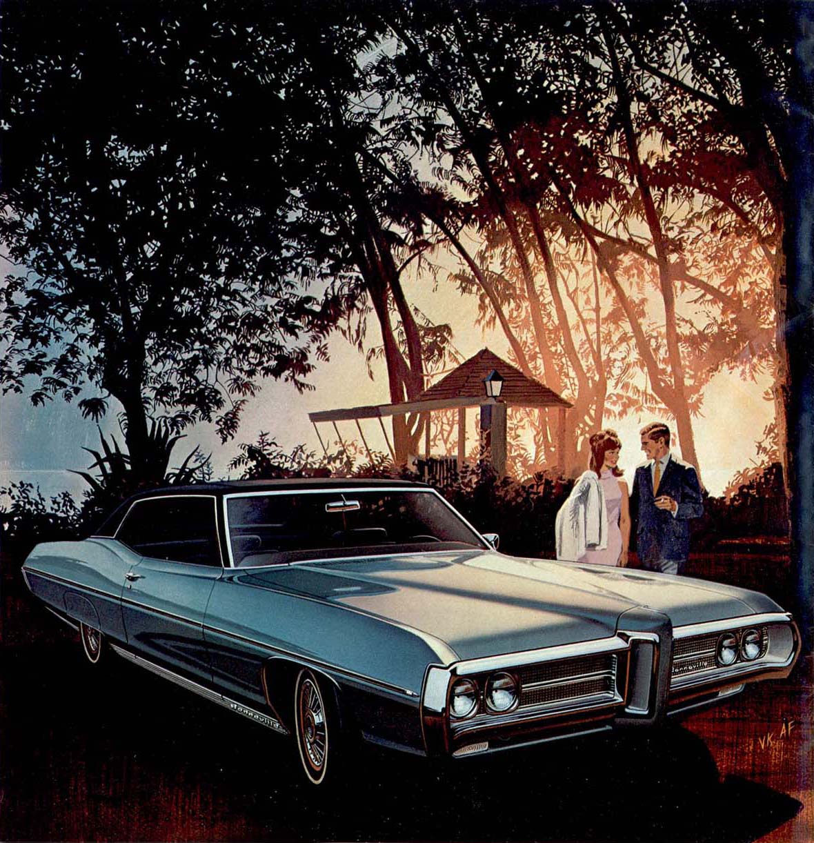 1969 Pontiac Bonneville Hardtop Coupe: Art Fitzpatrick and Van Kaufman