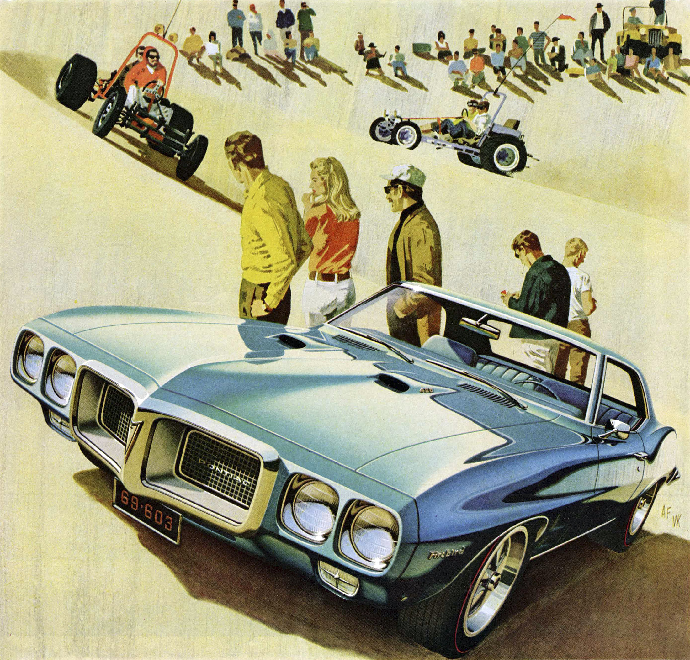 1969 Pontiac Firebird 400 - 'Desert Song': Art Fitzpatrick and Van Kaufman