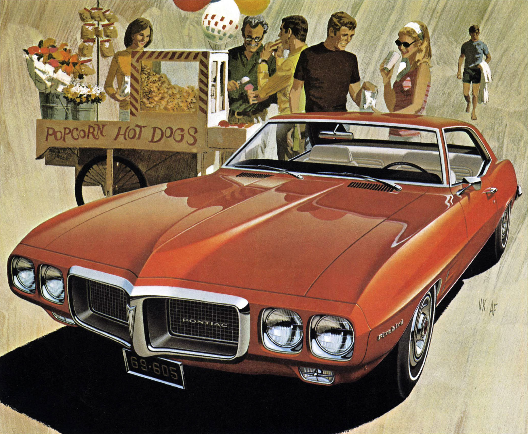 1969 Pontiac Firebird Hardtop Coupe: Art Fitzpatrick and Van Kaufman
