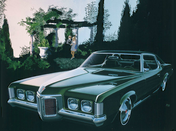 1969 Pontiac Gran Prix - 'Villa Cortine': Art Fitzpatrick and Van Kaufman