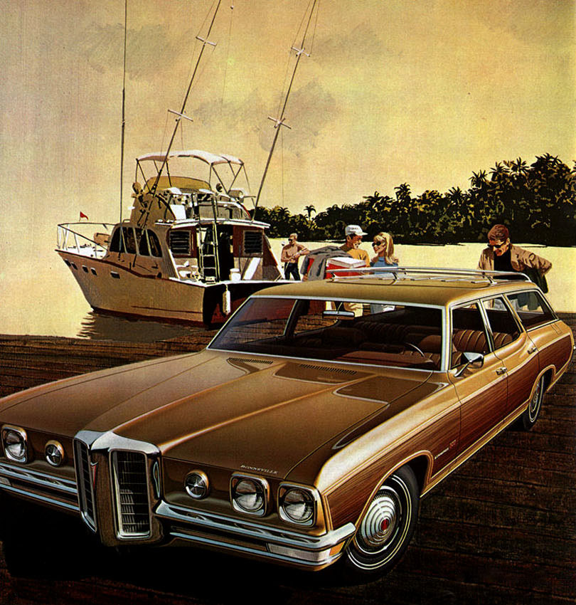 1970 Pontiac Bonneville 3-Seat Station Wagon: Art Fitzpatrick and Van Kaufman