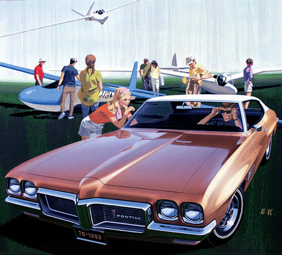 1970 Pontiac LeMans Sport Hardtop Coupe - 'Thrill Seekers': Art Fitzpatrick and Van Kaufman