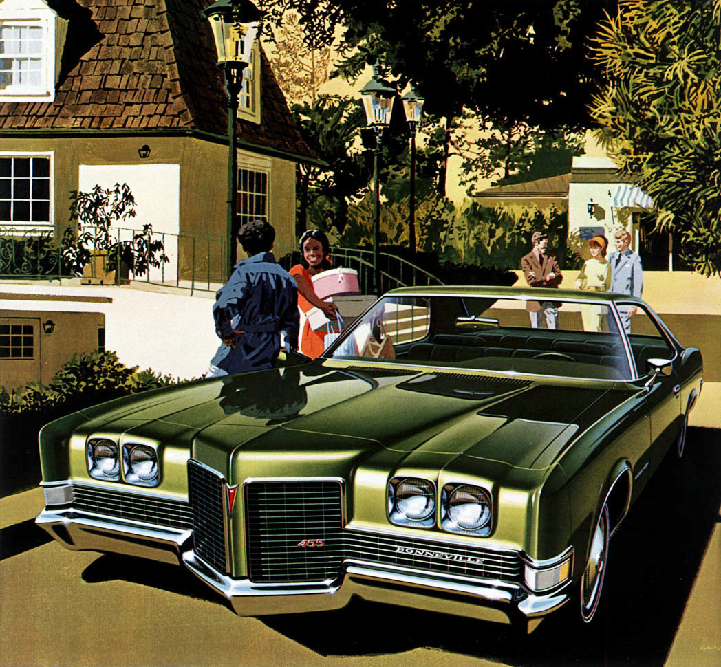 1971 Pontiac Bonneville Hardtop Coupe: Art Fitzpatrick and Van Kaufman