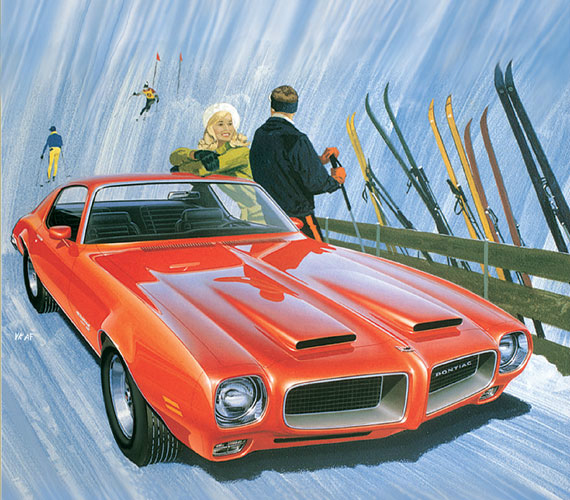 1971 Pontiac Firebird 400 - 'Mountain Days Ski': Art Fitzpatrick and Van Kaufman