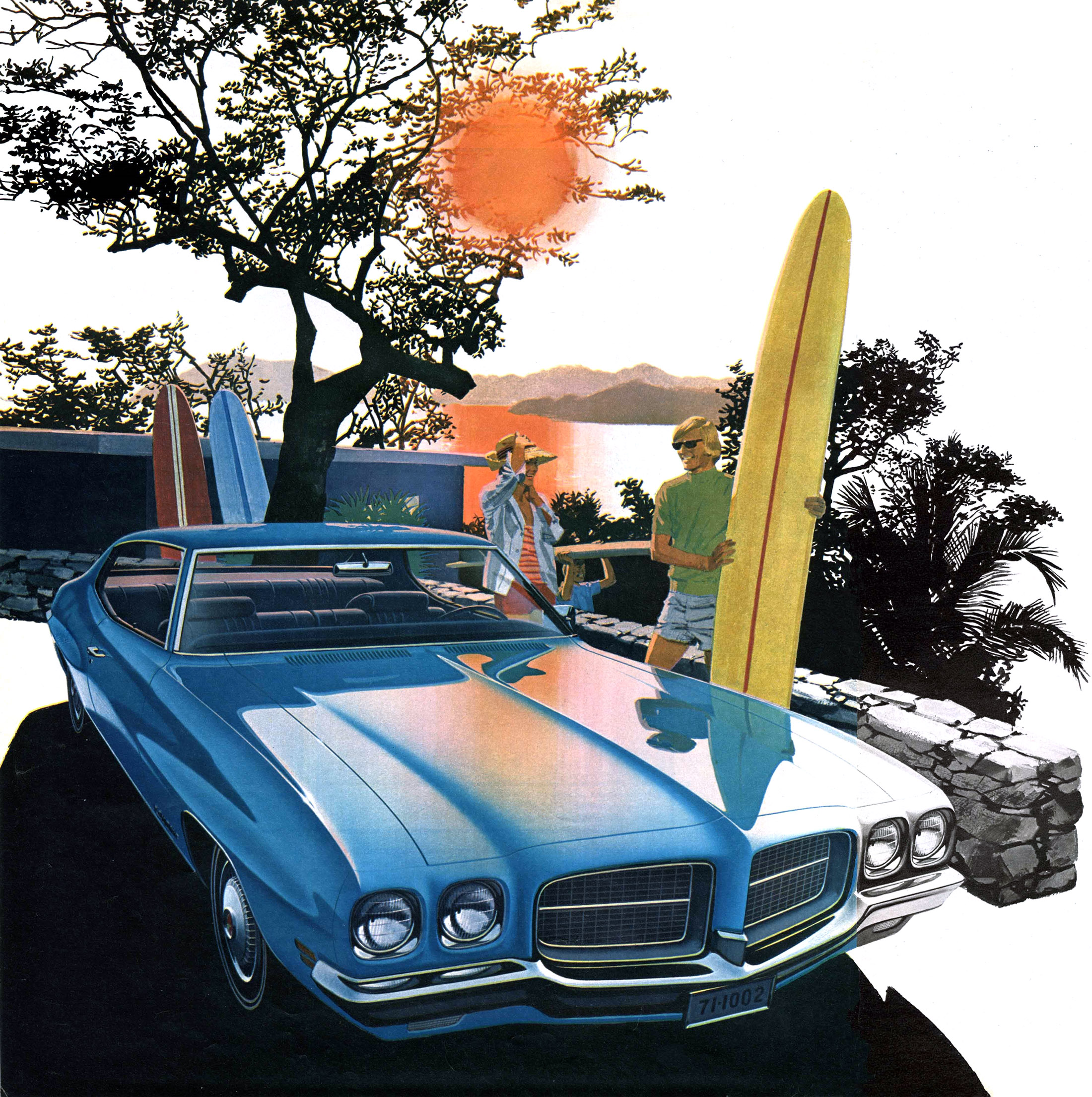 1971 Pontiac LeMans T-37 - 'Acapulco Bay': Art Fitzpatrick and Van Kaufman