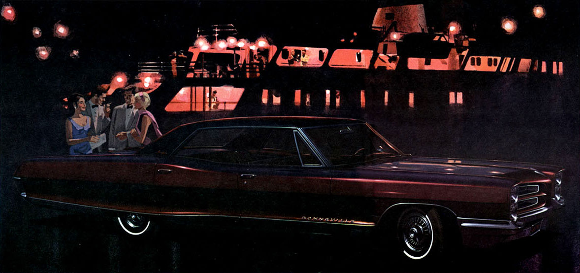 1966 Pontiac Bonneville Brougham 4-Door Hardtop - 'Monte Carlo Nights': Art Fitzpatrick and Van Kaufman