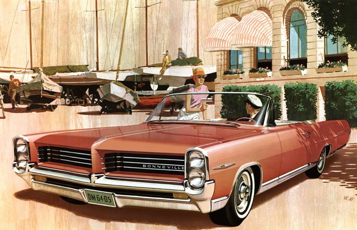 1964 Pontiac Bonneville Convertible - 'Sails Pitch': Art Fitzpatrick and Van Kaufman