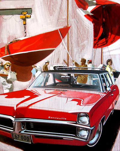 1967 Pontiac Bonneville Station Wagon - 'Onrust': Art Fitzpatrick and Van Kaufman