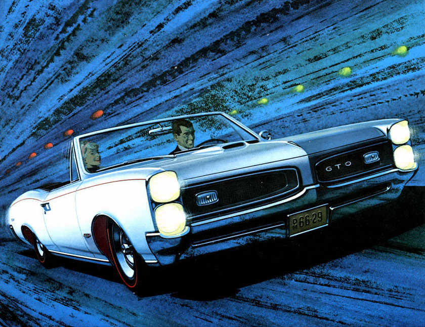 1966 Pontiac GTO Convertible - 'Vrooom': Art Fitzpatrick and Van Kaufman