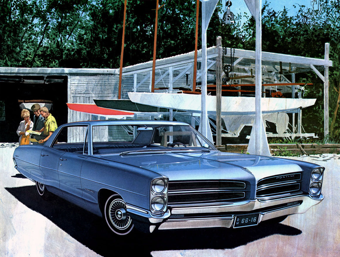 1966 Pontiac Ventura 4-Door Hardtop - 'Bahamas Boatyard': Art Fitzpatrick and Van Kaufman