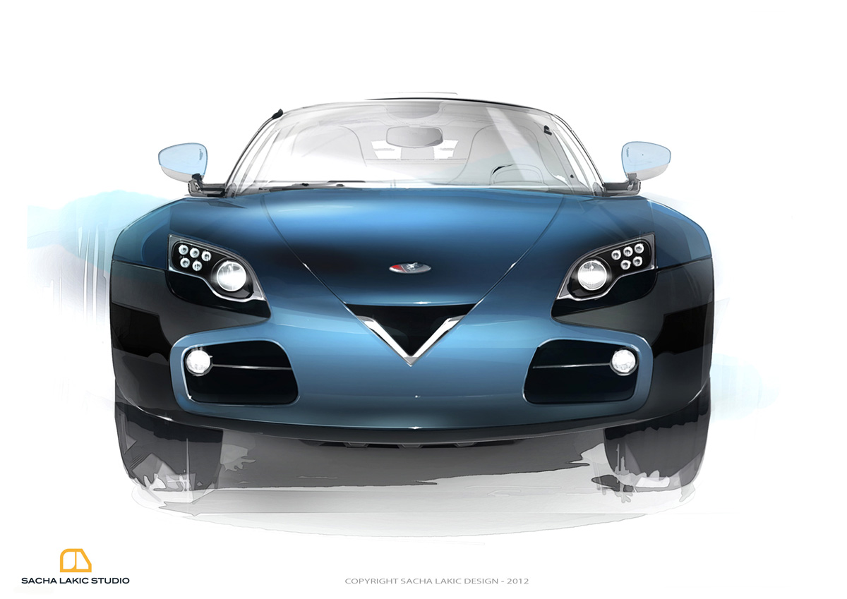 Venturi America (2010) - Design Sketch