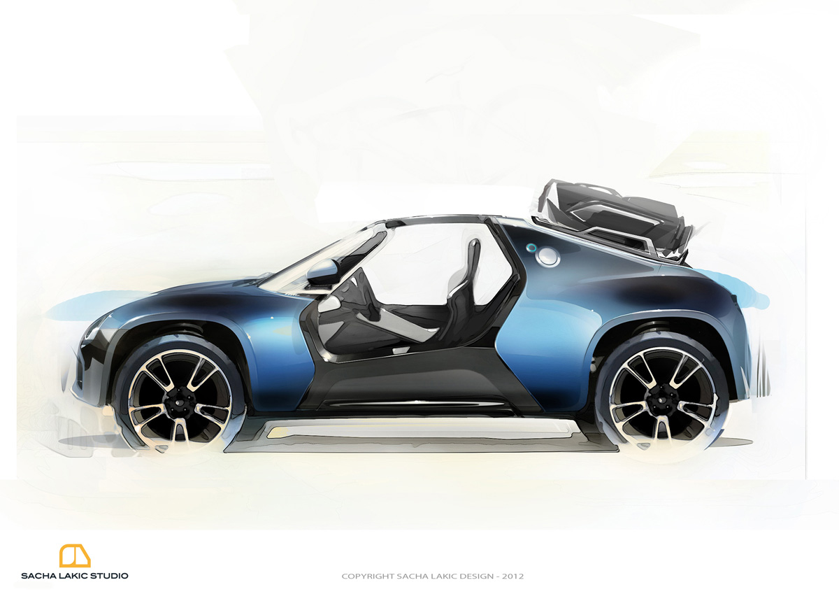 Venturi America (2010) - Design Sketch