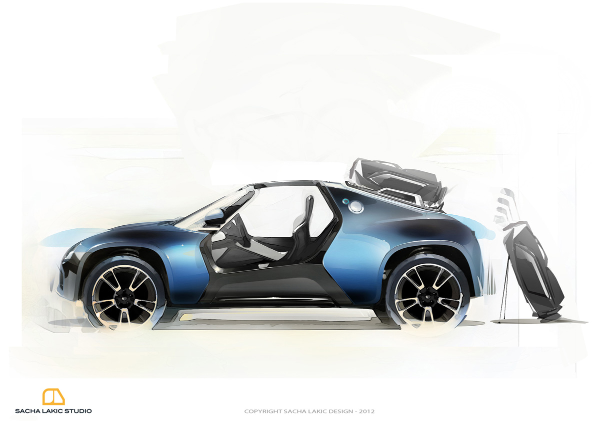 Venturi America (2010) - Design Sketch