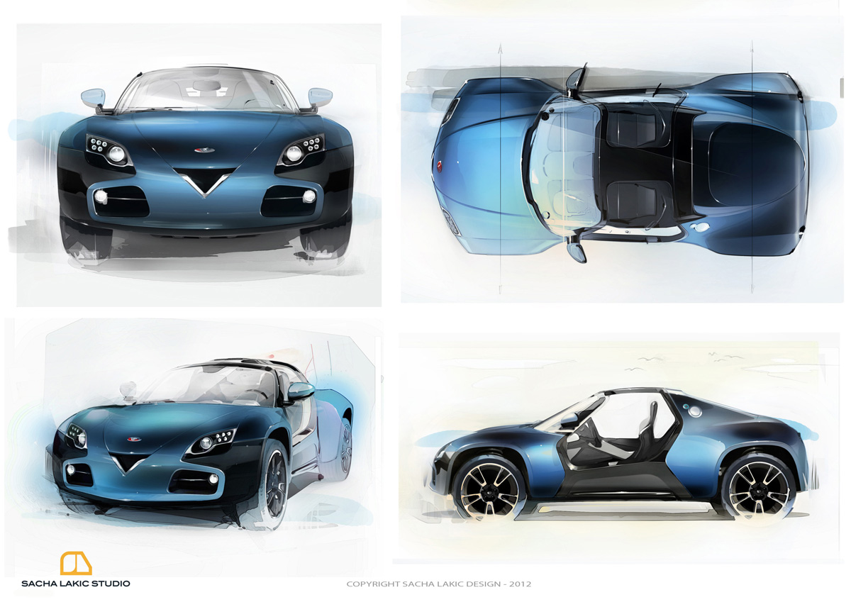 Venturi America (2010) - Design Sketches
