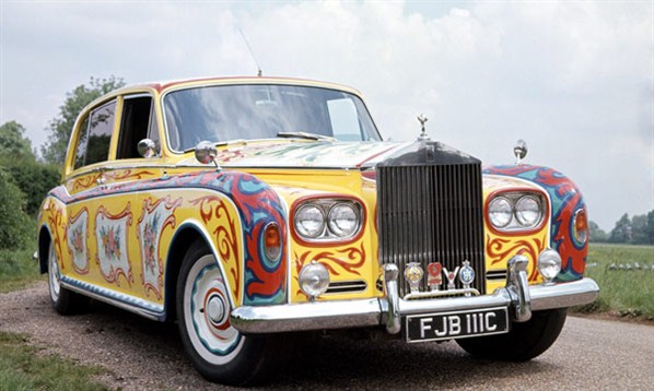 John Lennon’s Psychedelic Rolls-Royce