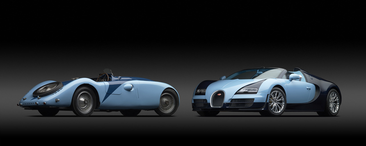 Bugatti Veyron 'Jean-Pierre Wimille' (2013) - Design inspiration from the Bugatti 57G 'Tank'