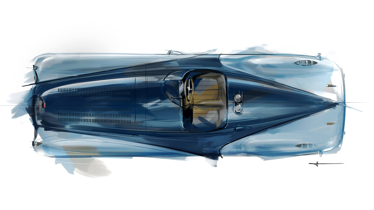 Bugatti Veyron 'Jean-Pierre Wimille' (2013) - Design inspiration from the Bugatti 57G 'Tank'