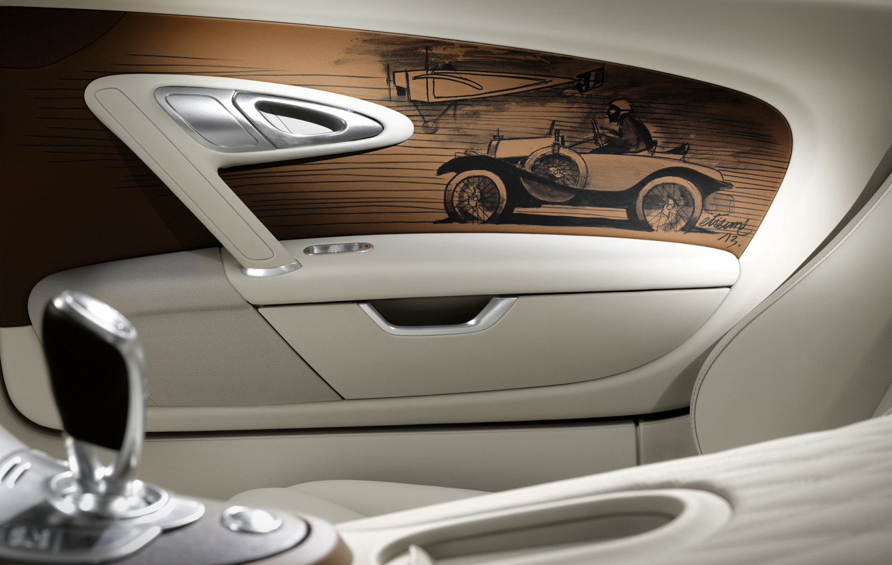 Bugatti Veyron 'Black Bess' (2014) - Passenger' Door