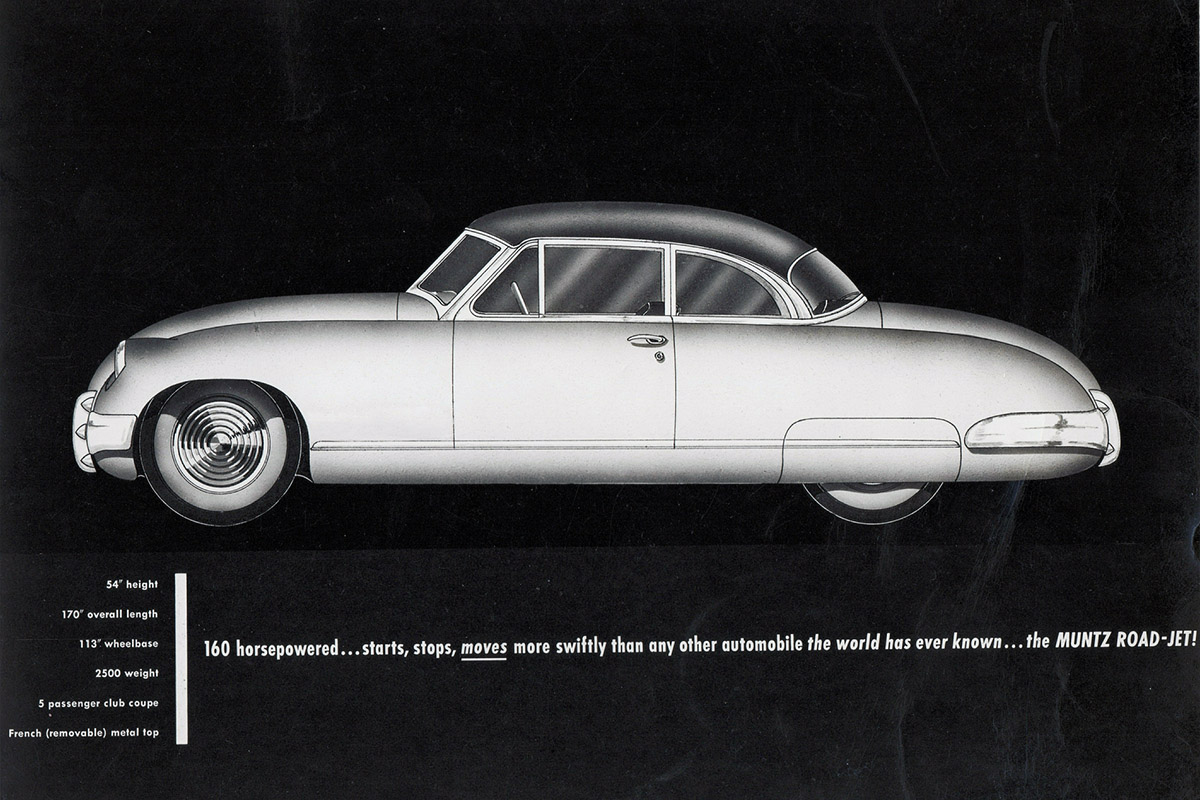 Muntz Road-Jet, 1951 - Advertising