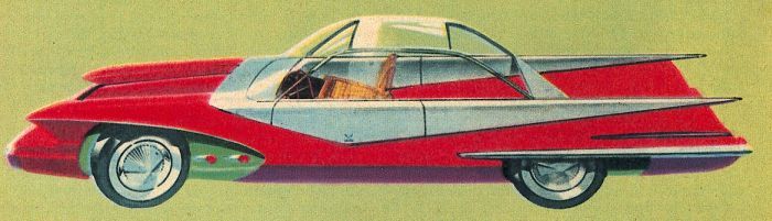 Kaiser Aluminium Idea Cars (1958-59): Paneole