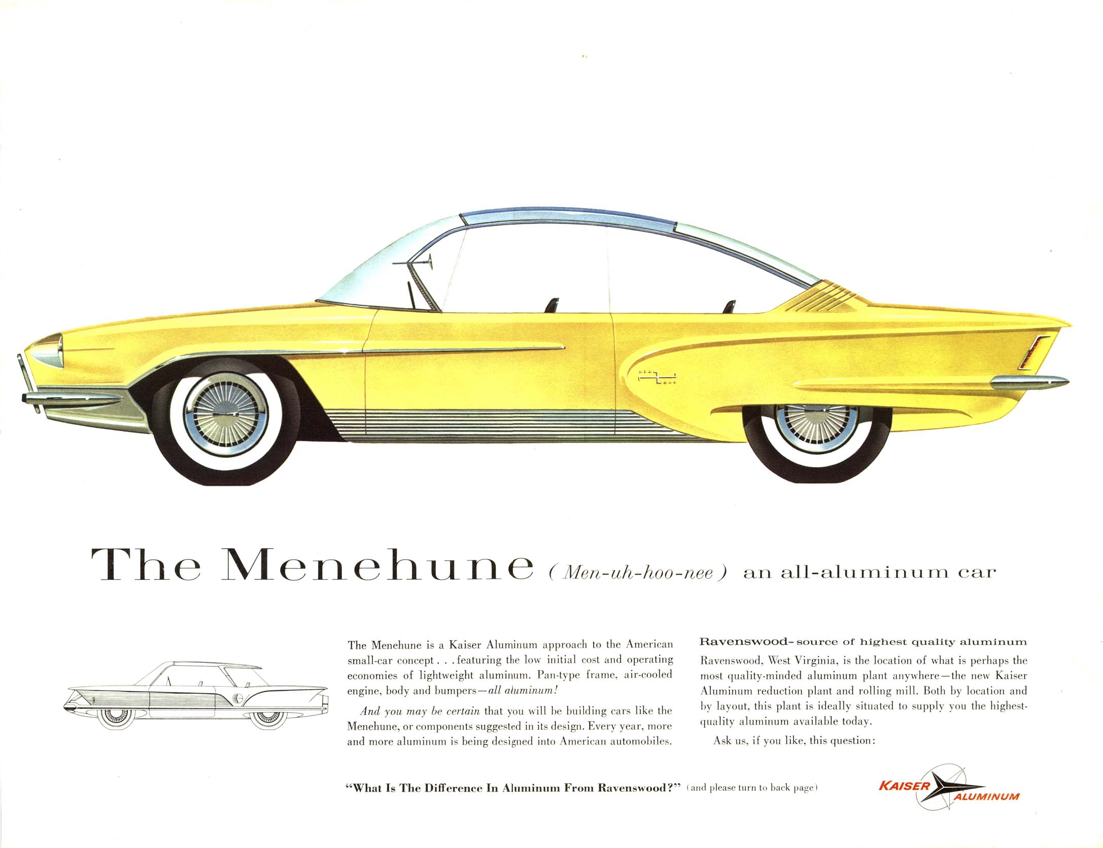 Kaiser Aluminium Idea Cars (1958-59): Menehune