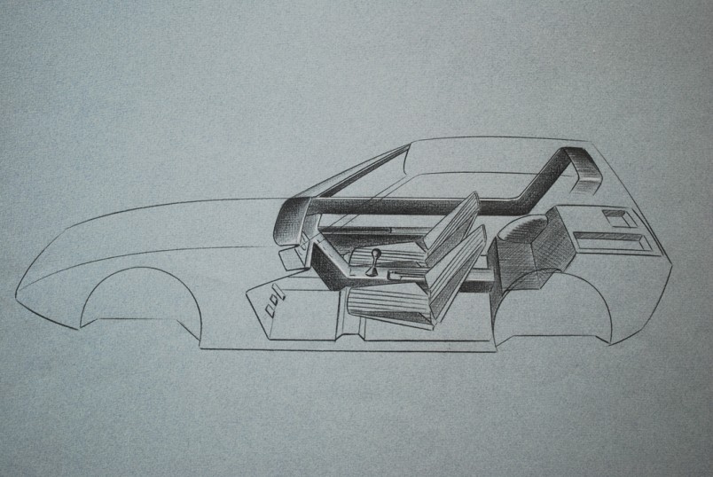 Autonova GT (1964) - Design Sketch