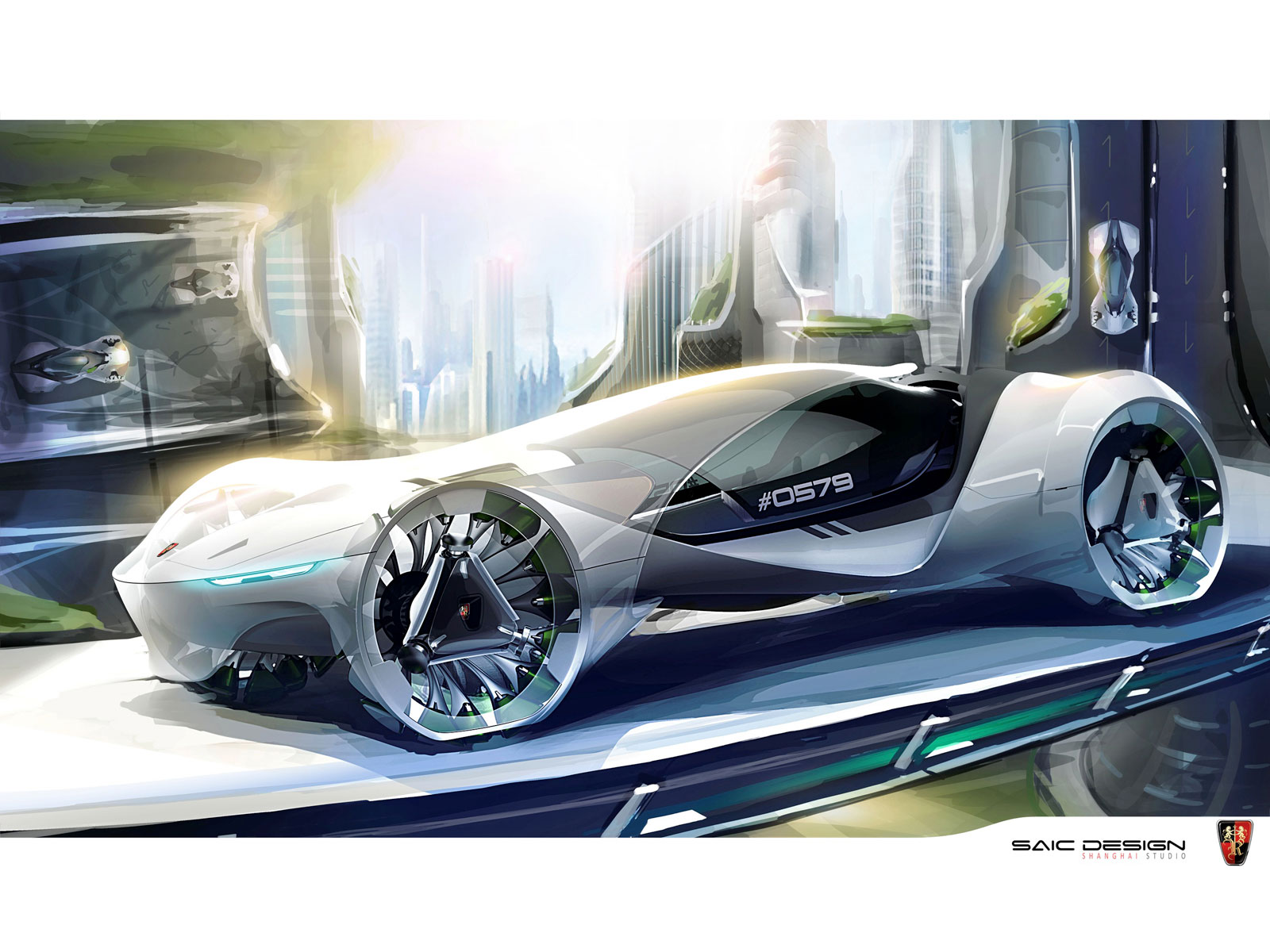 LA Design Challenge (2013): Roewe Mobiliant Concept