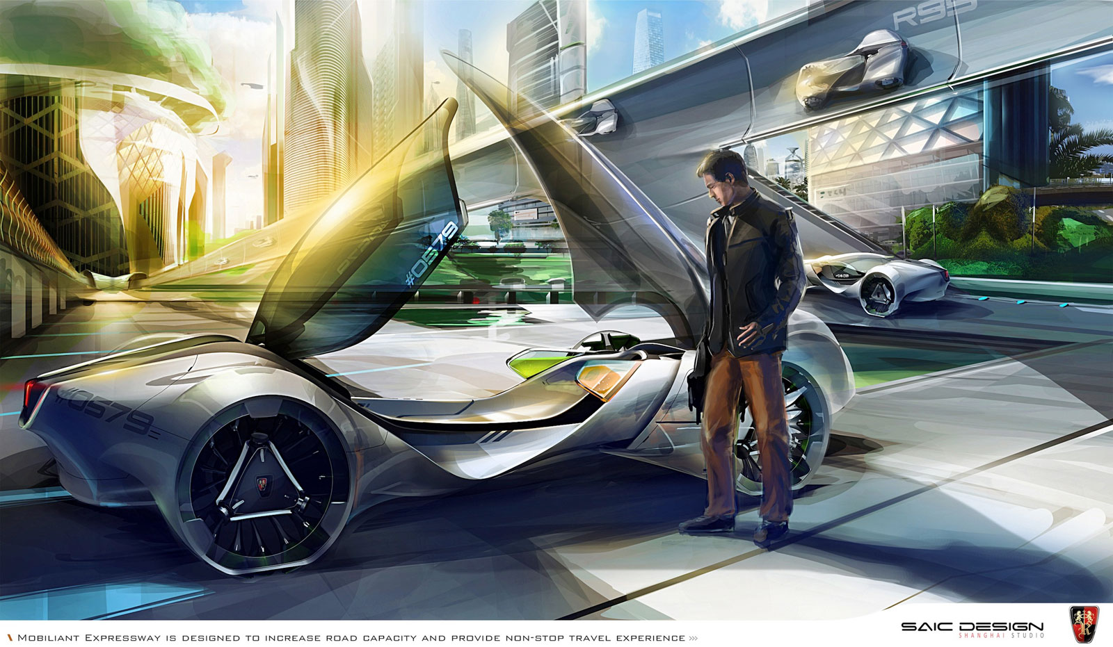 LA Design Challenge (2013): Roewe Mobiliant Concept