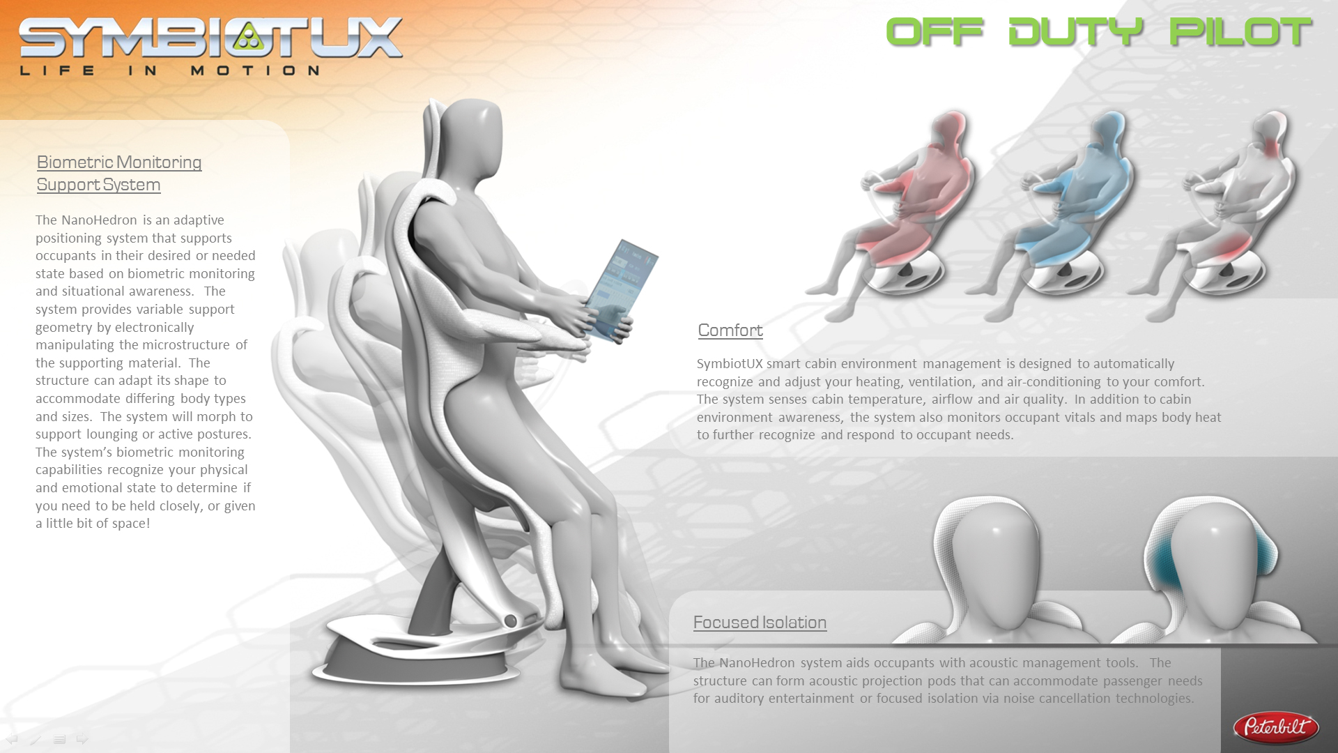 LA Design Challenge (2014): Peterbilt SymbiotUX