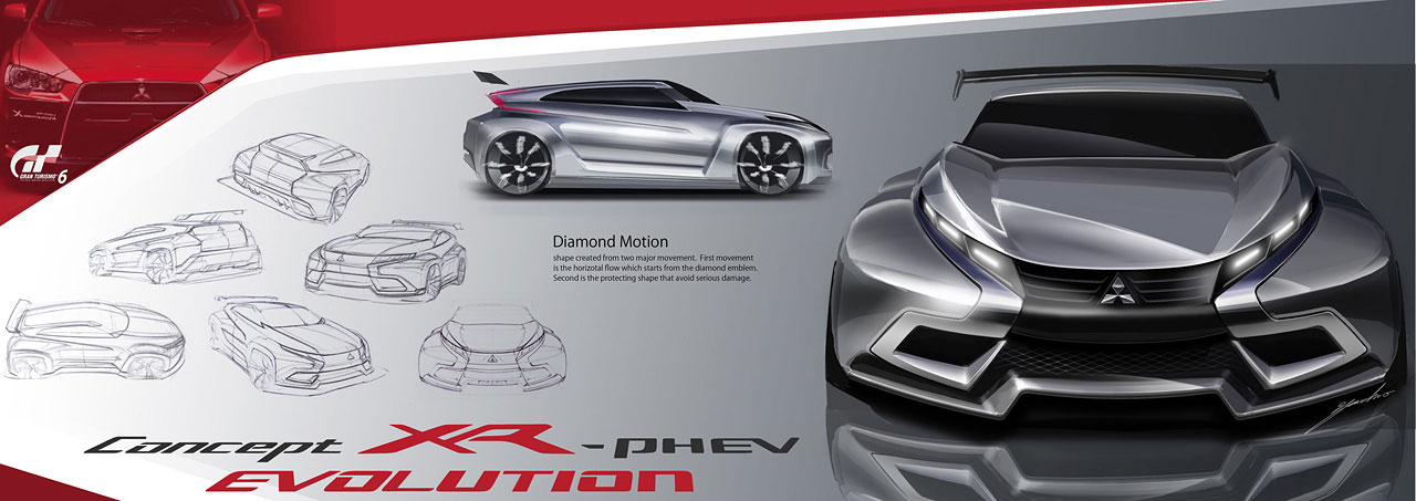 Mitsubishi Concept XR-PHEV Evolution Vision Gran Turismo (2014)