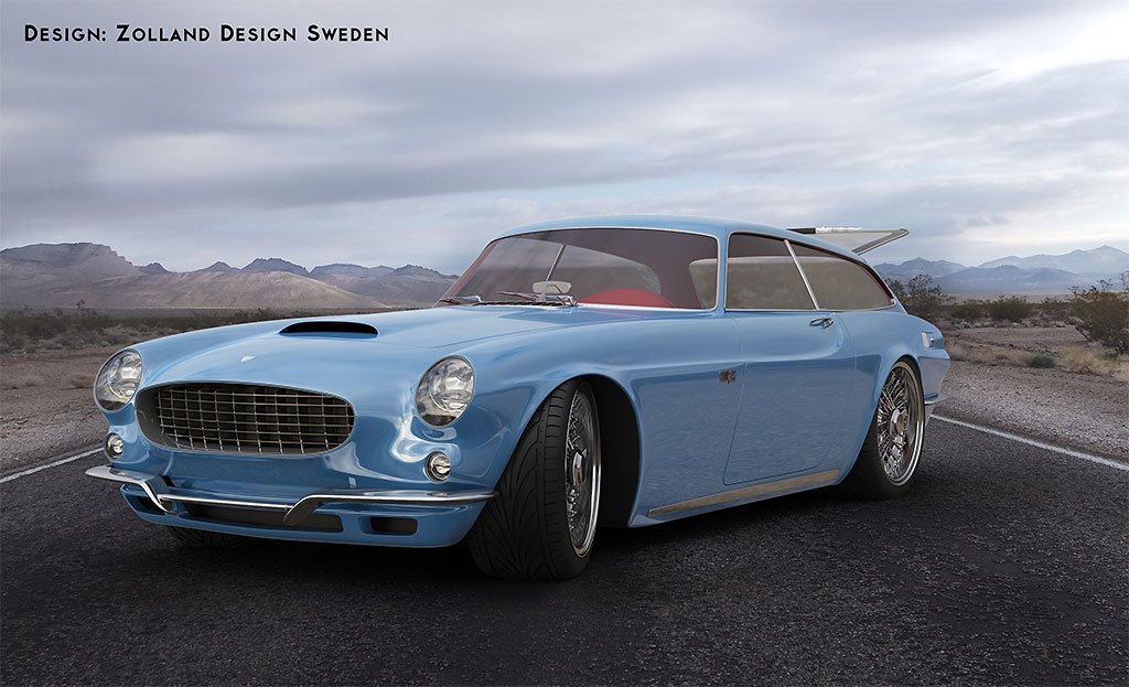Volvo P1800 ZES by Bo Zolland (2013)