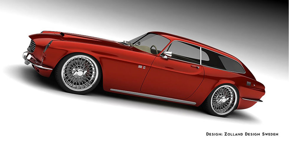Volvo P1800 ZES by Bo Zolland (2013)