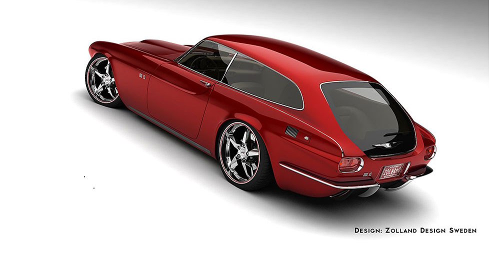 Volvo P1800 ZES by Bo Zolland (2013)