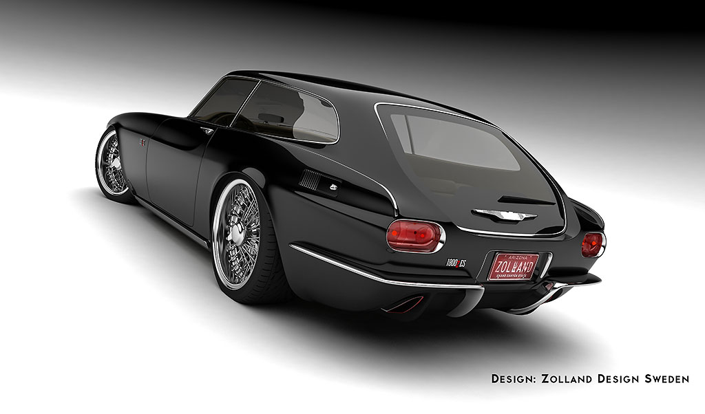 Volvo P1800 ZES by Bo Zolland (2013)