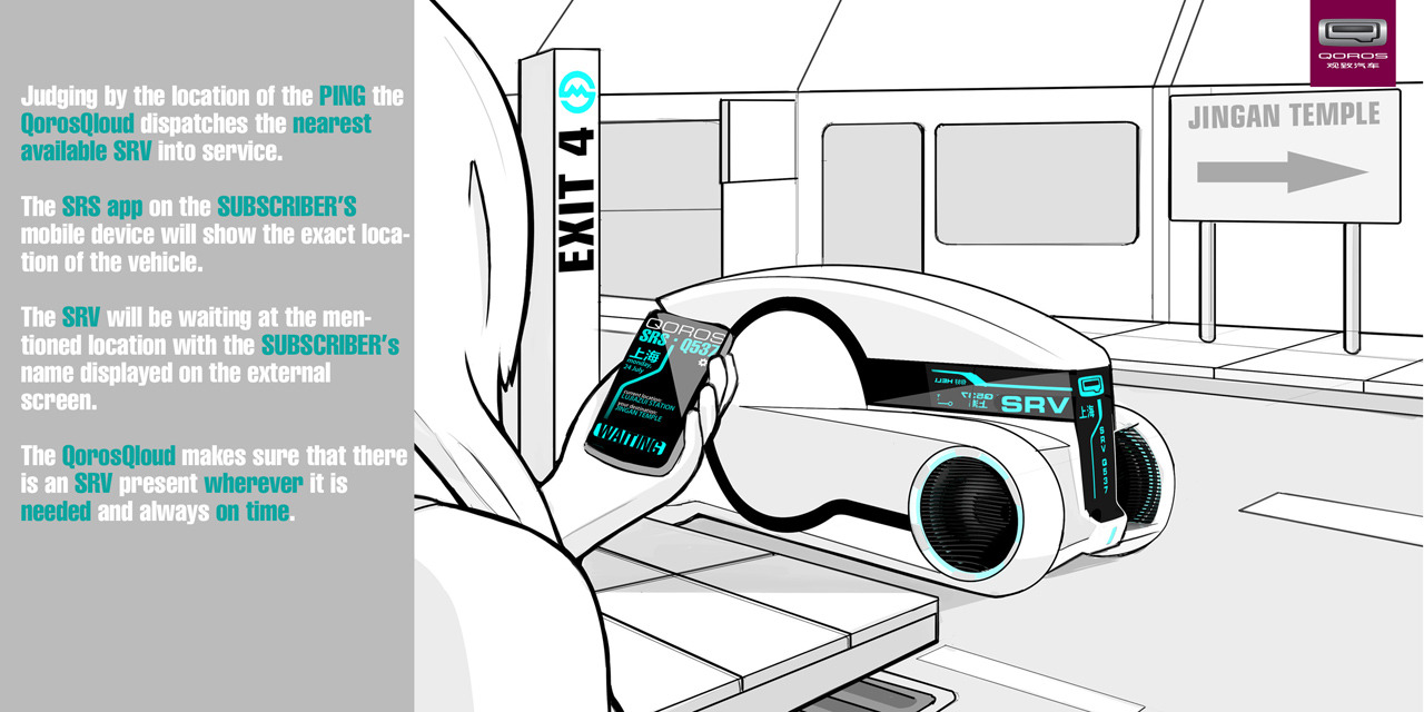 LA Design Challenge (2013): Qoros Silk Road System Concept
