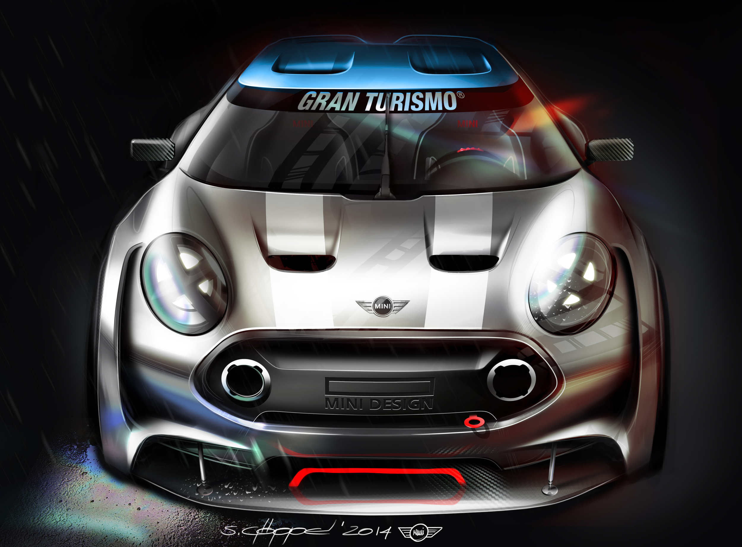 MINI Clubman Vision Gran Turismo - Design Sketch