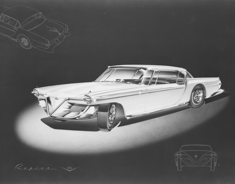 “Rapier” - Design Proposal by Brooks Stevens (1954-02-03)