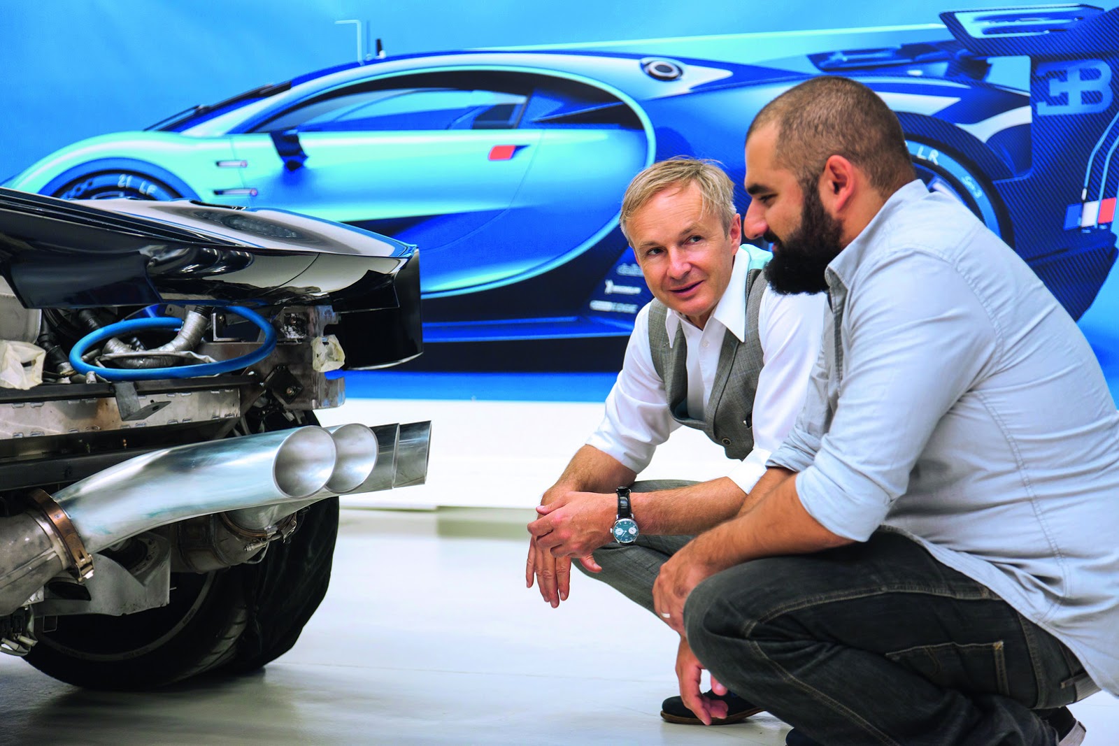 Bugatti Vision Gran Turismo (2015) - Achim Anscheidt and Sasha Selipanov Head of Exterior Design