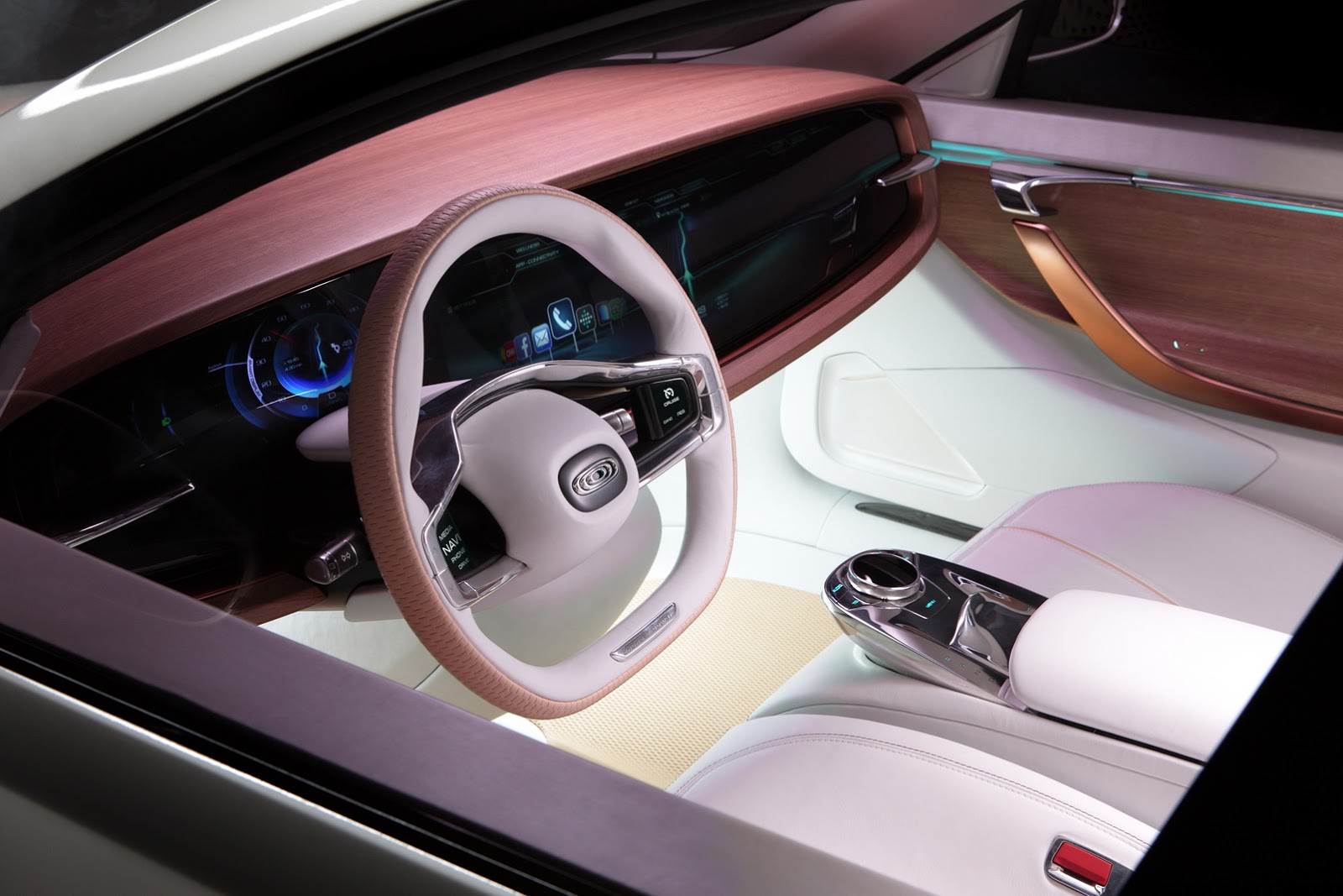 Thunder Power Sedan (2015) - Interior