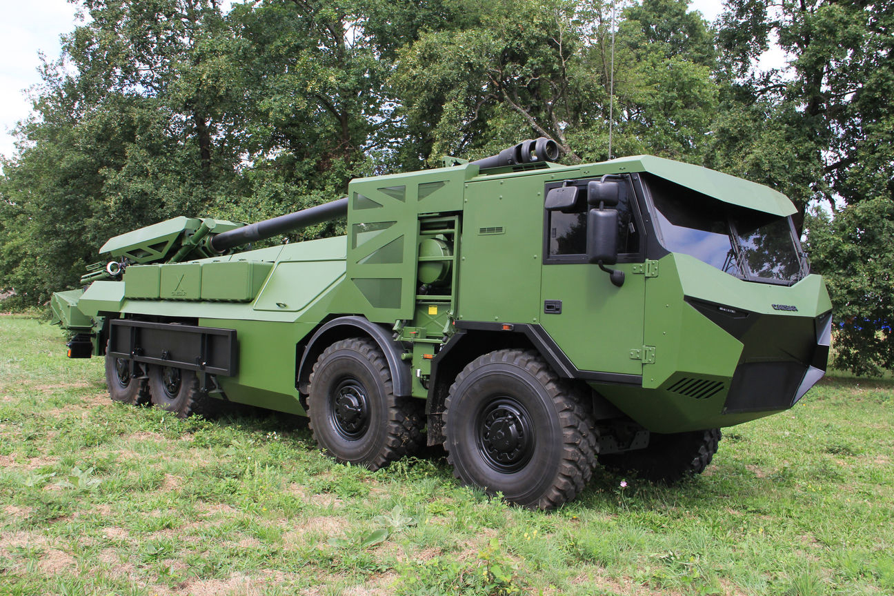 Nexter 8x8 Caesar (2015): Новая самоходная гаубица