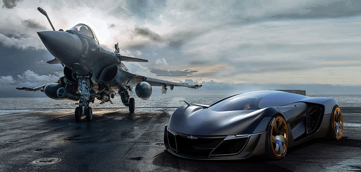 Bell & Ross AeroGT Concept (2016) - Rendering