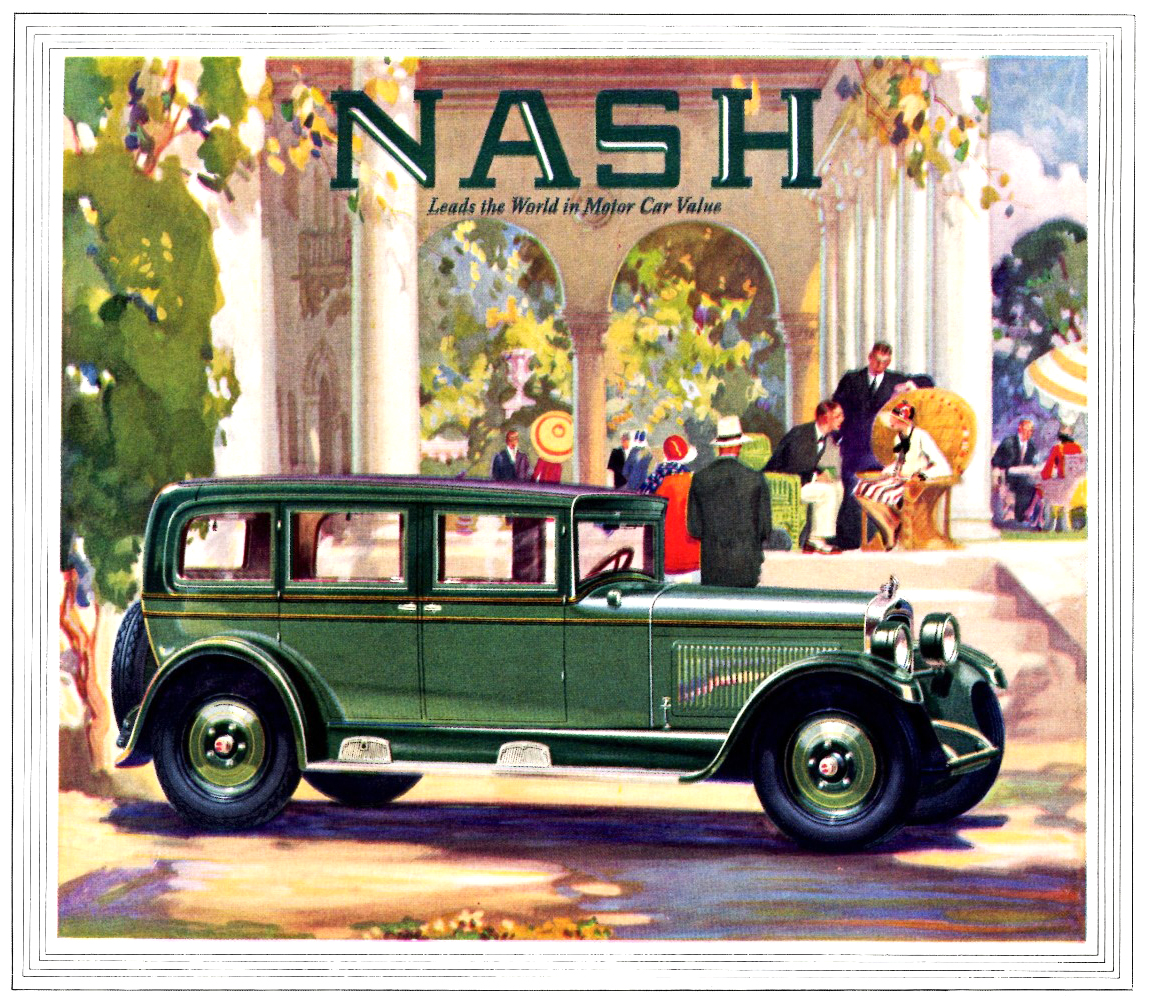 Nash Cavalier Ad (May, 1927): The Ultra Mode in Motor Cars - An Exclusive Nash Conception