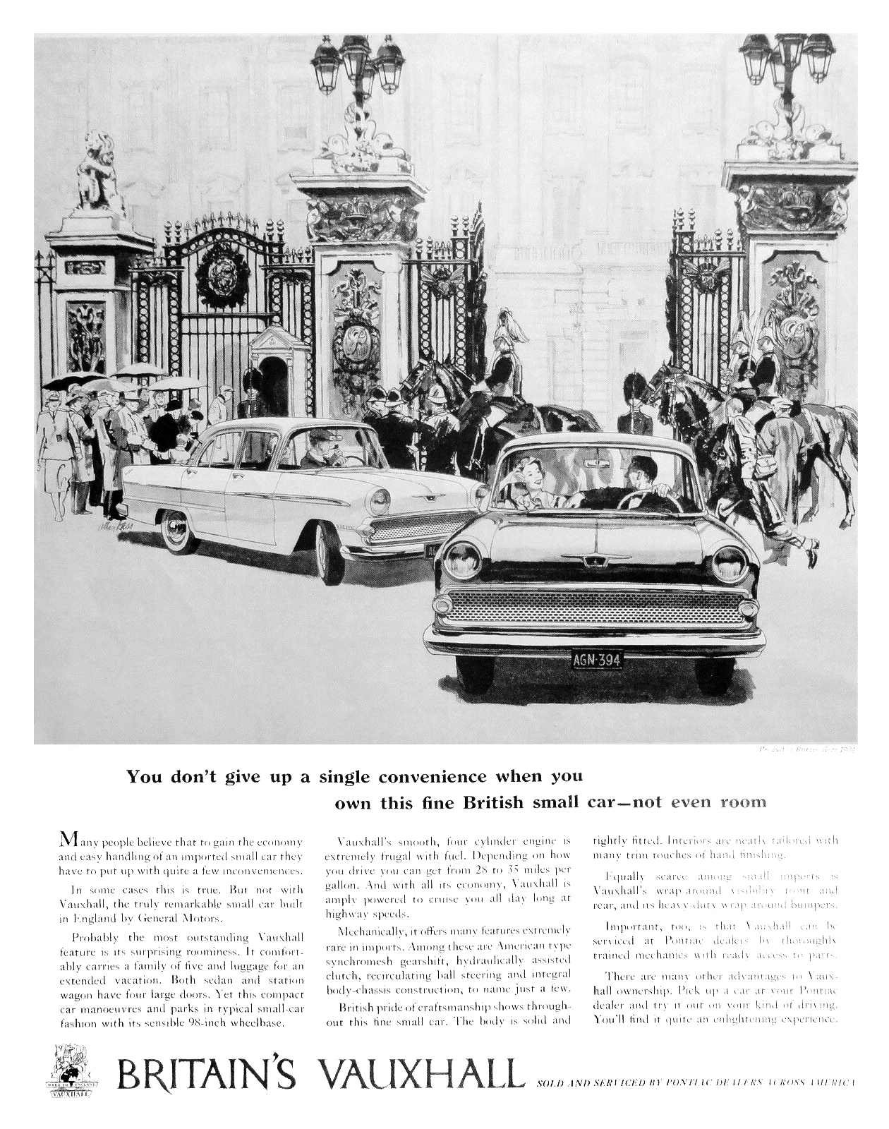 Britain's Vauxhall Ad (September, 1959): Illustrated by Allan Kass