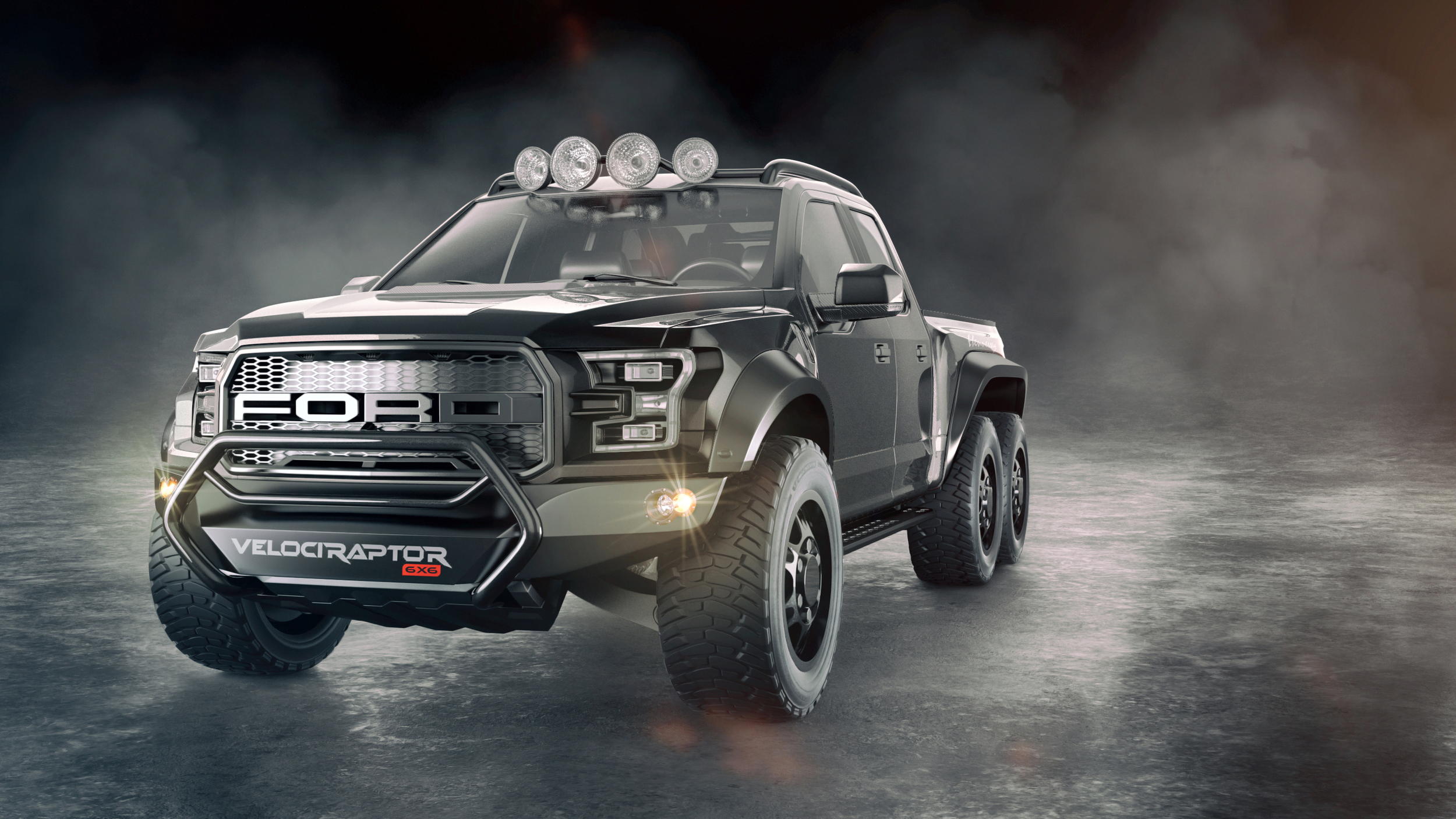Hennessey VelociRaptor 6X6 (2016): Шестиколесный монстр