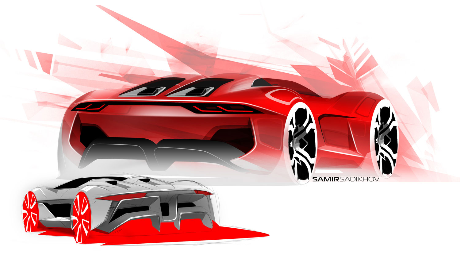 Rezvani Beast (2014): Design Sketch by Samir Sadikhov