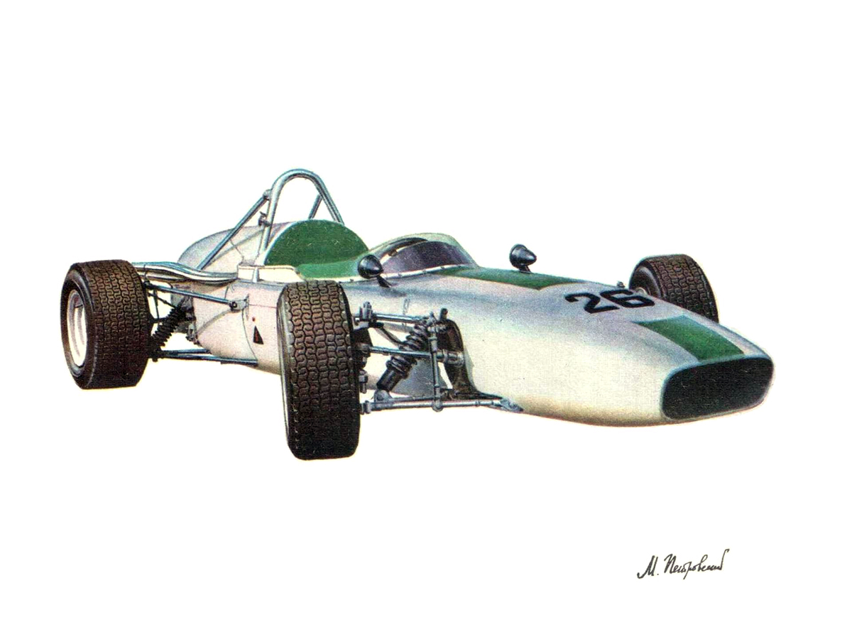Москвич-Г5 (1968-1973): Рисунок Михаила Петровского