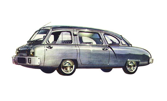НАМИ-013 - Рисунок А. Захарова / Из коллекции «За рулём» 1979-10