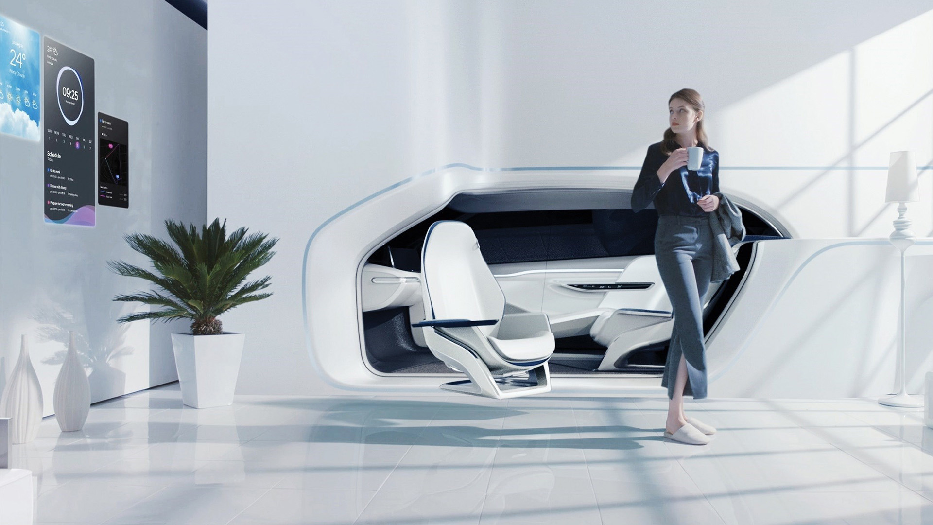 Hyundai Mobility Vision (2017): Hyper-Connected Car and Smart House 