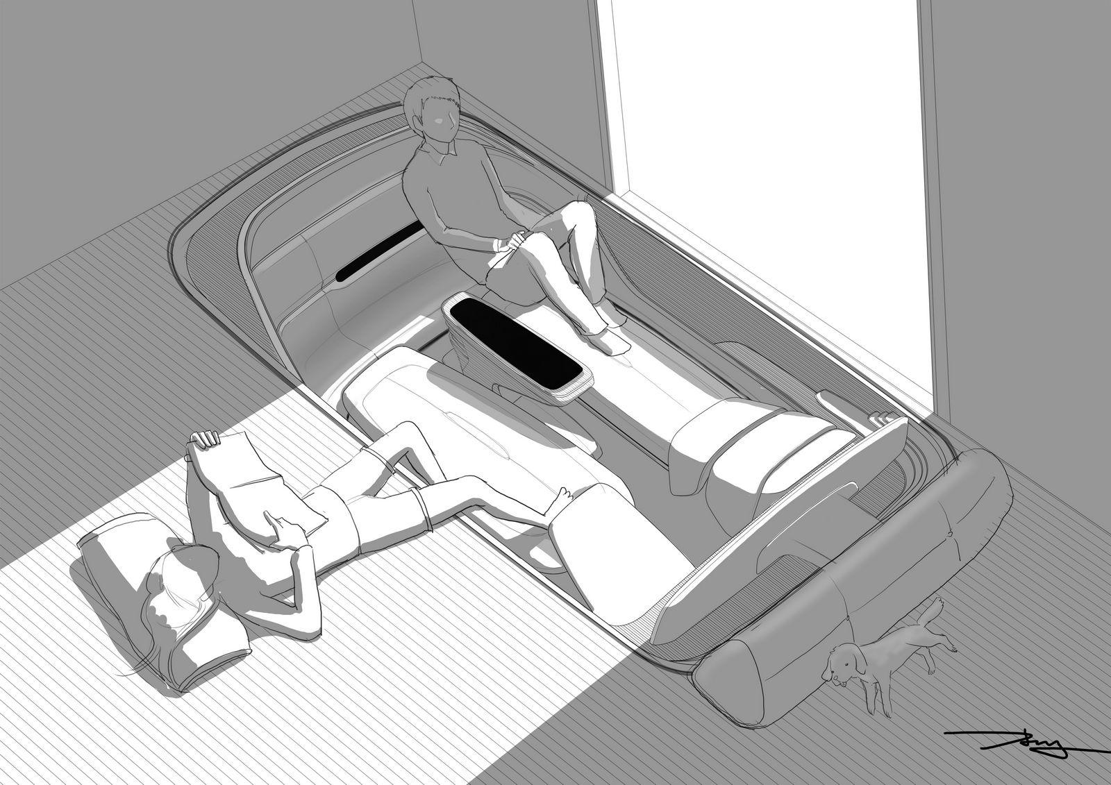 Hyundai Mobility Vision (2017): Hyper-Connected Car and Smart House 